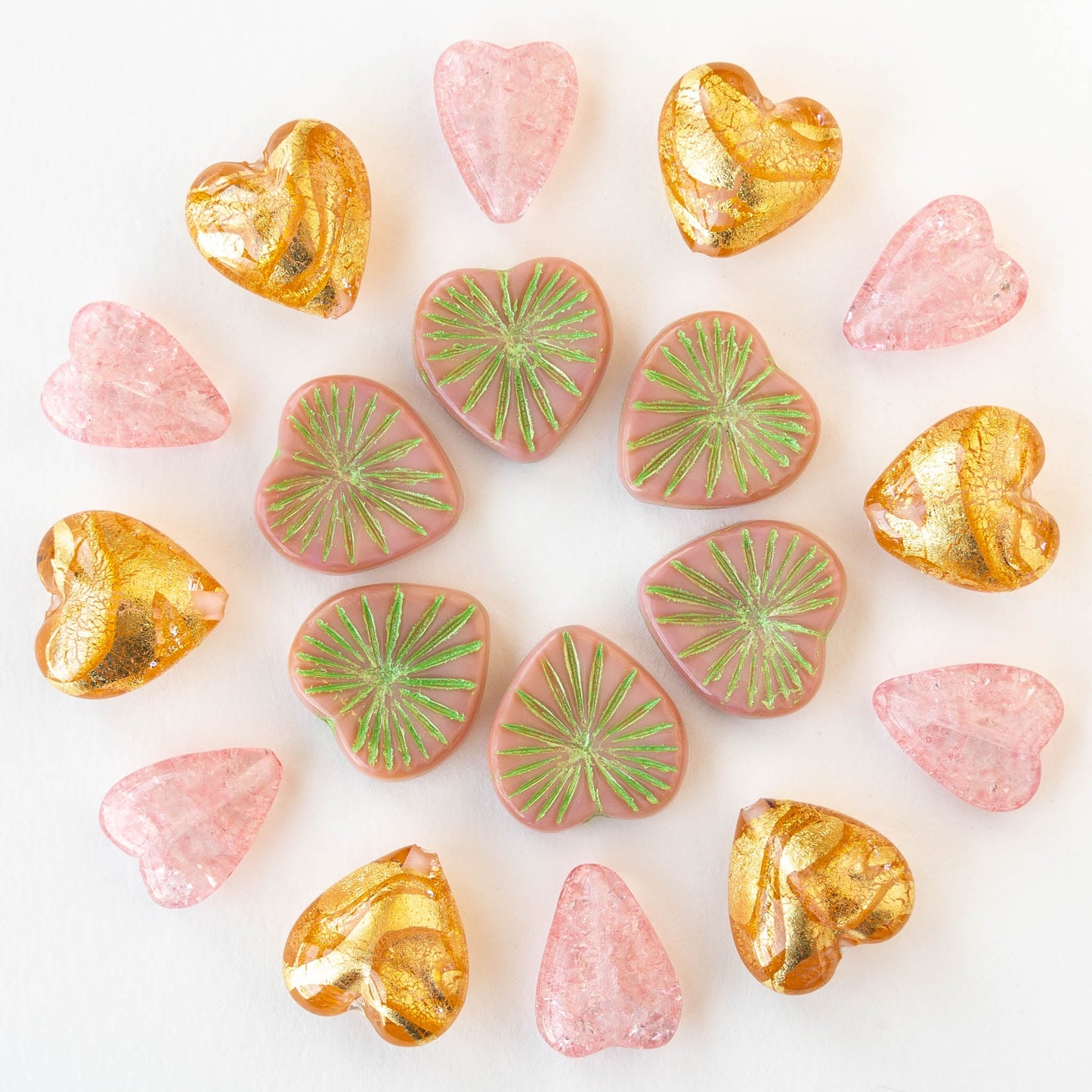 Heart Beads