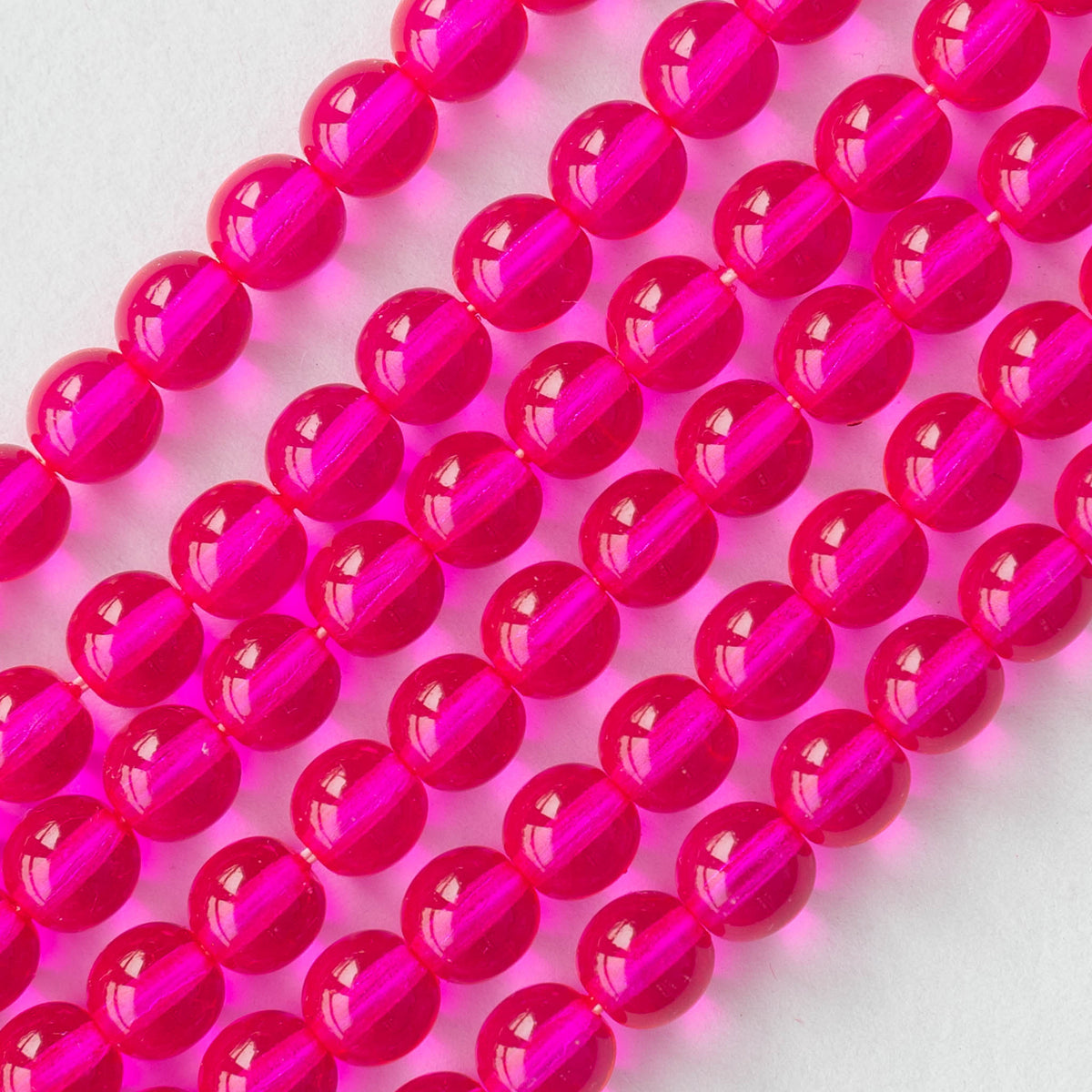 6mm Glass Rondelle beads, Pink/ Yellow Mix beads strand, spring Easter  beads , Pastel glass beads, bright colored beads smooth polished