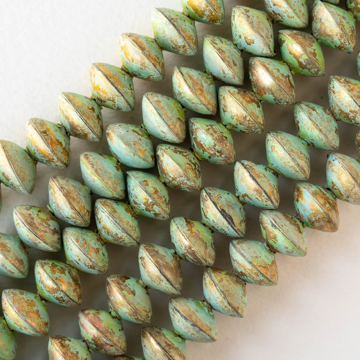 Perline Di Vetro Di Cristallo Bicono A 10 Fili, Ciondoli Di - Foto 6