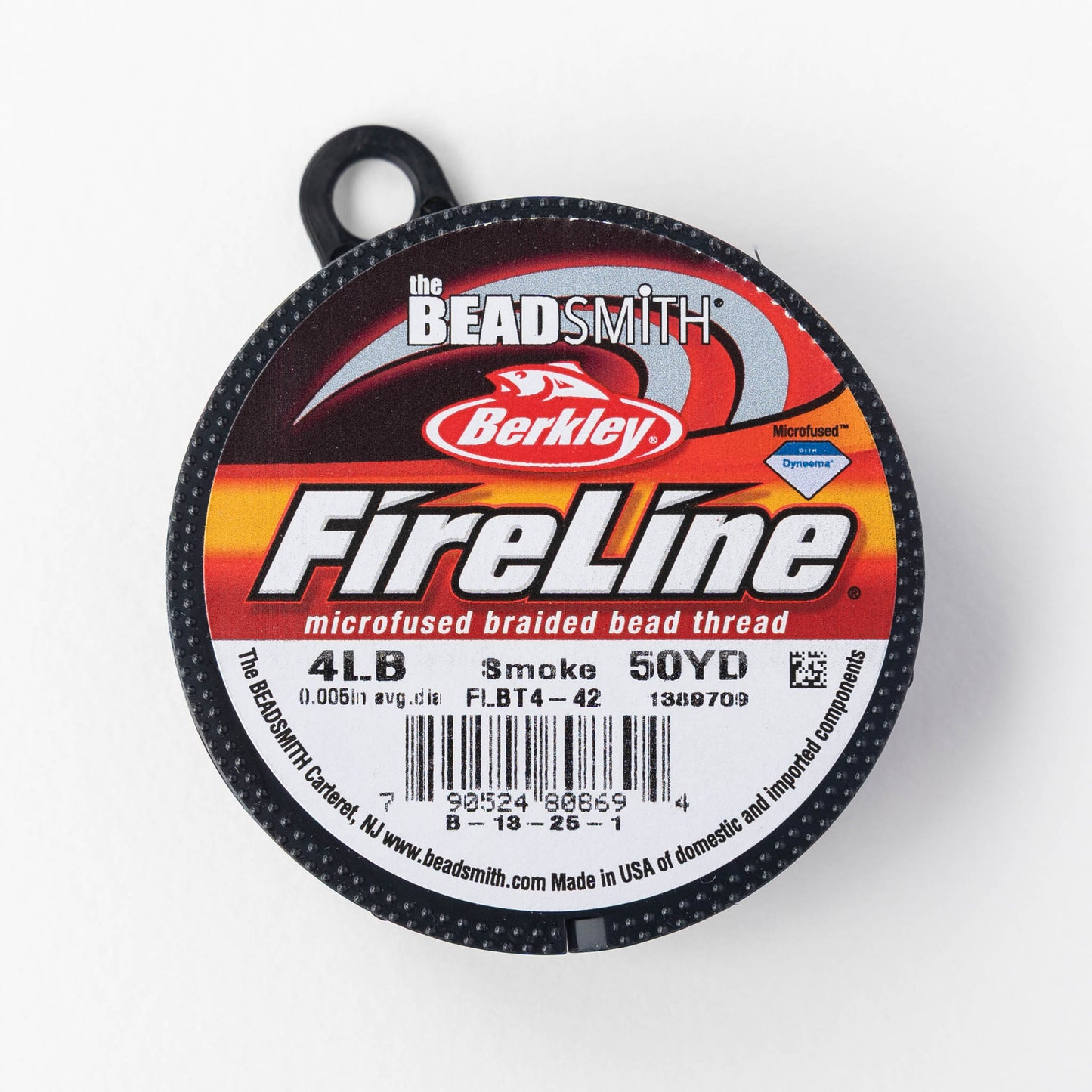 Fireline Beading Thread - Smoke - 50 yards