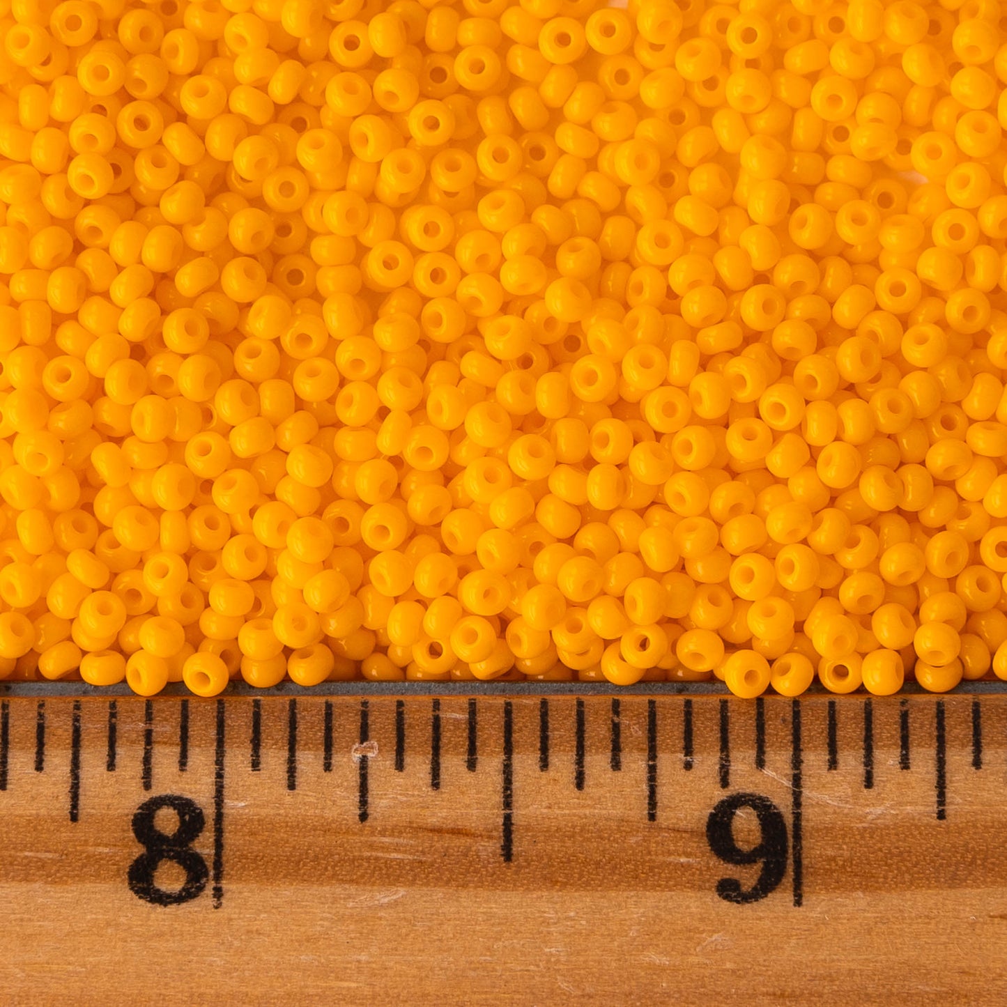 11/0 Seed Beads - Opaque Light Orange - 24 gram Tube