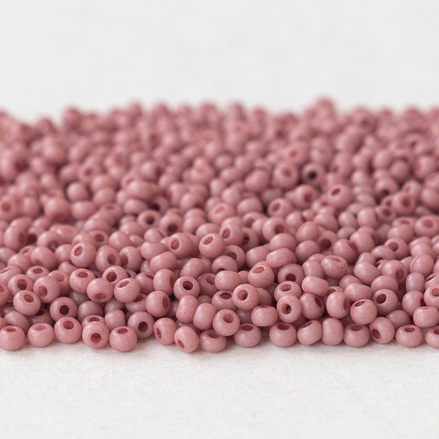 11/0 Seed Beads - Opaque Pink - 20 grams