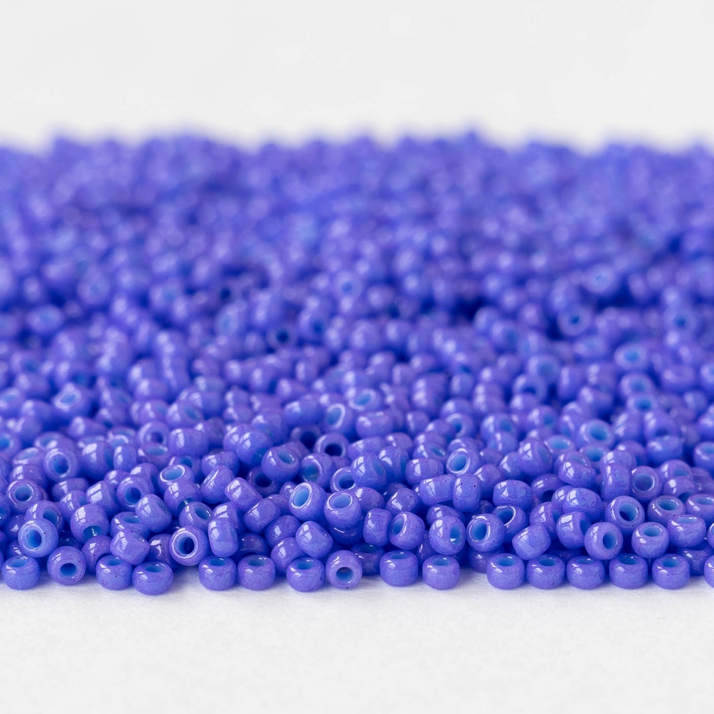 11/0 Seed Beads - Opaque Periwinkle - 20 grams