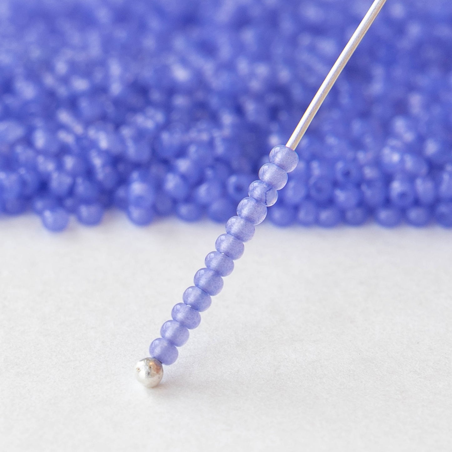 11/0 Seed Beads - Sol Gel Tanzanite Opal - 20 grams