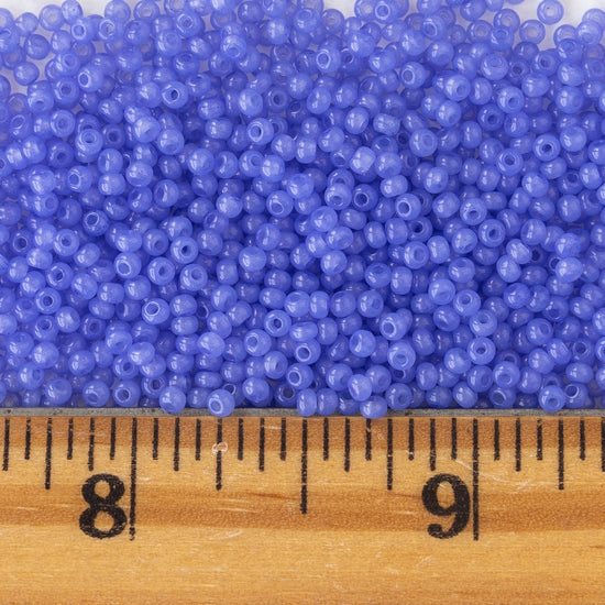 11/0 Seed Beads - Sol Gel Tanzanite Opal - 24 gram Tube