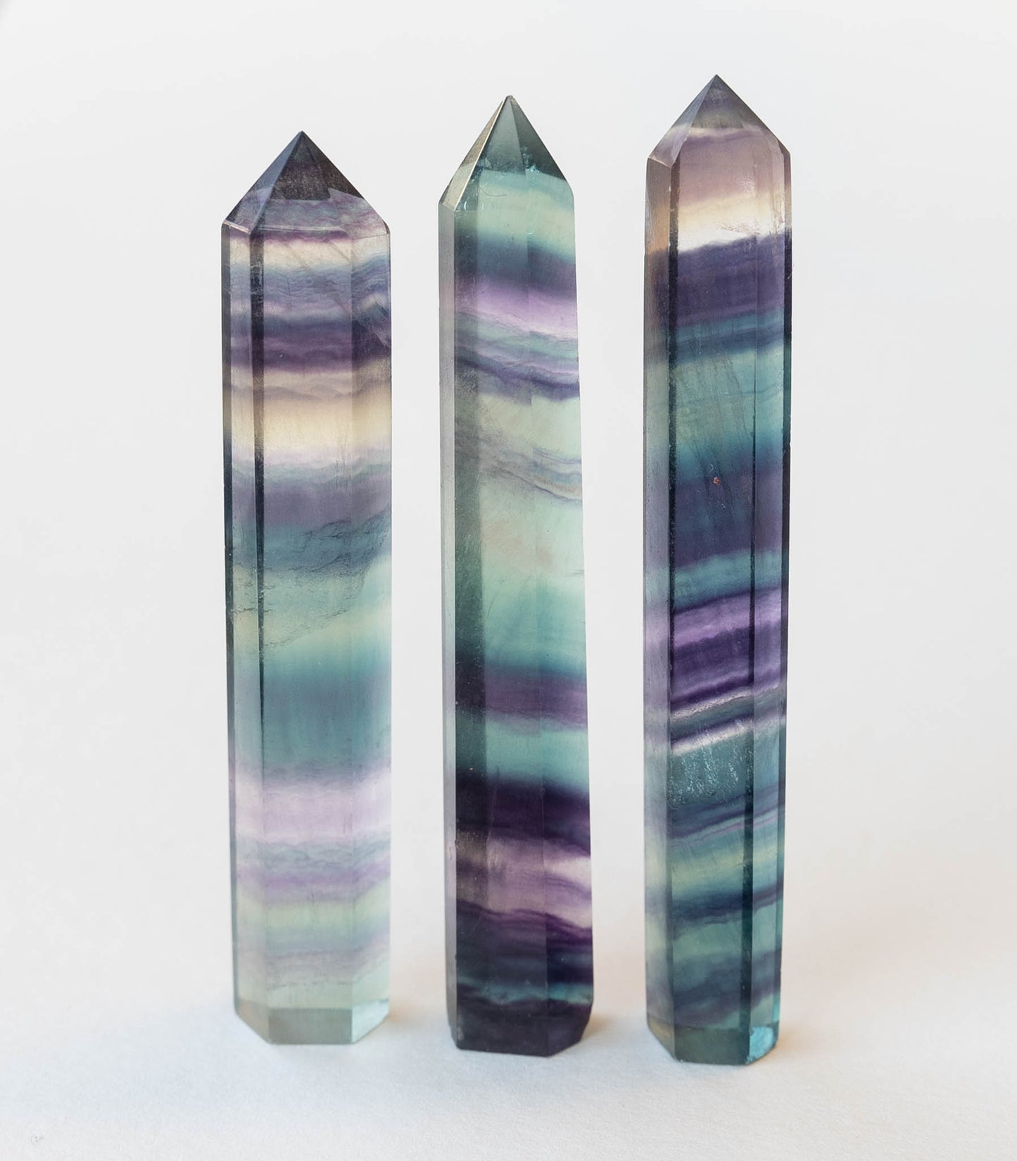 Fluorite Crystal Points