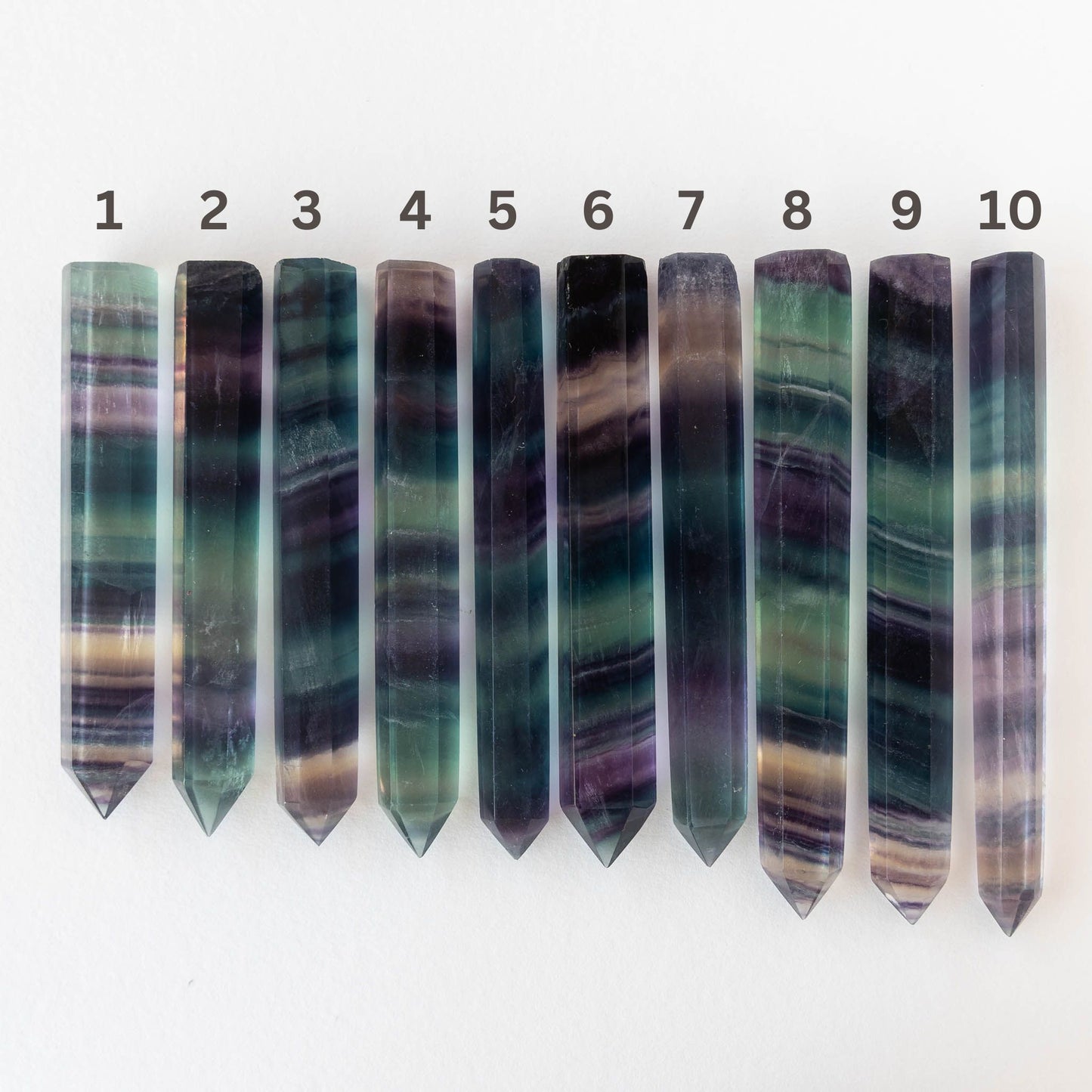 Fluorite Crystal Points