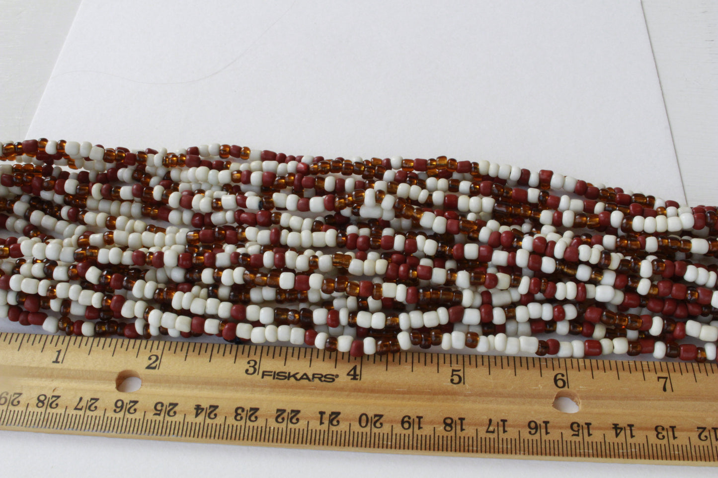 Rustic Indonesian Seed Beads - Bright Colorful Mix - 42 inches