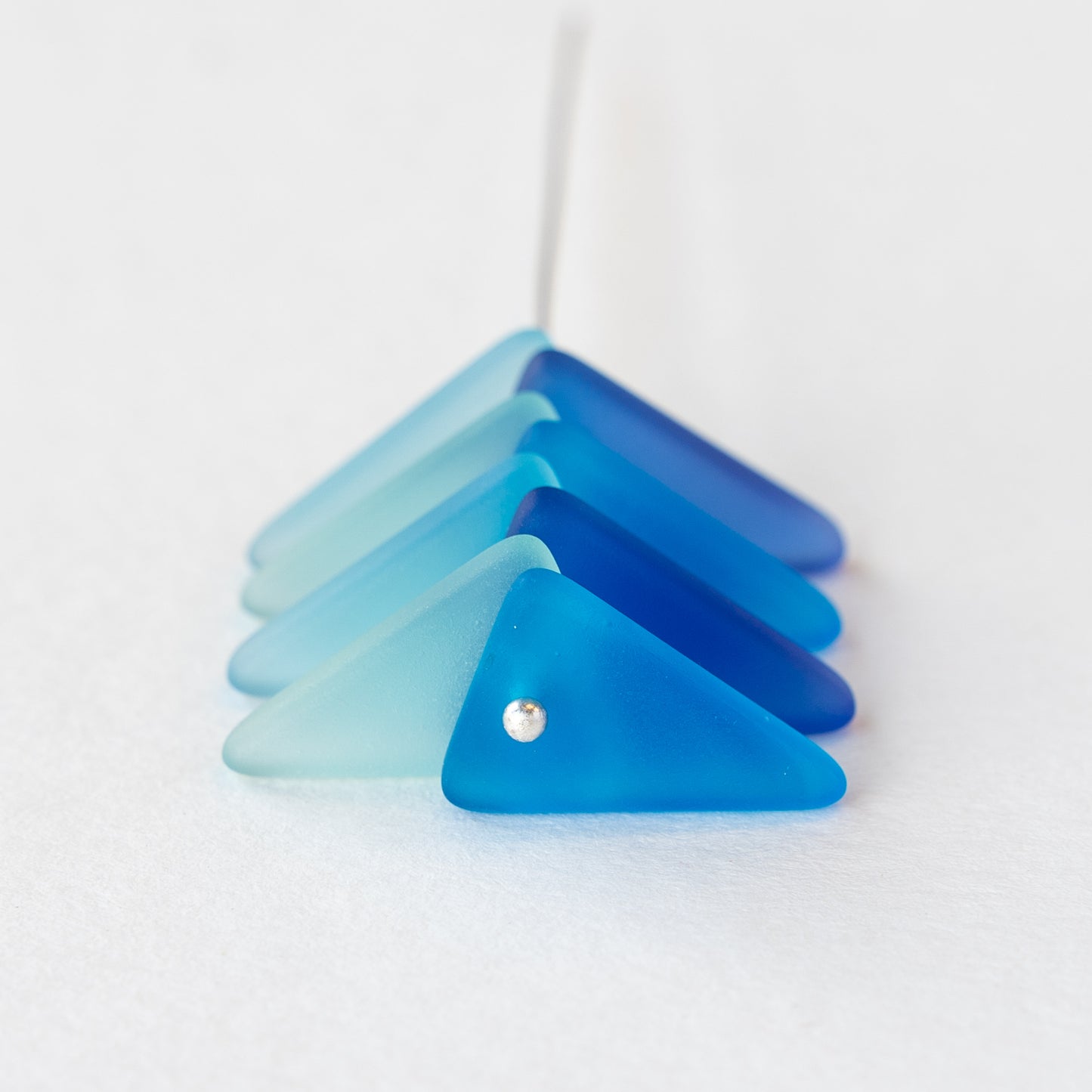 13x18mm Arrow Head Pendants - 4 color mix