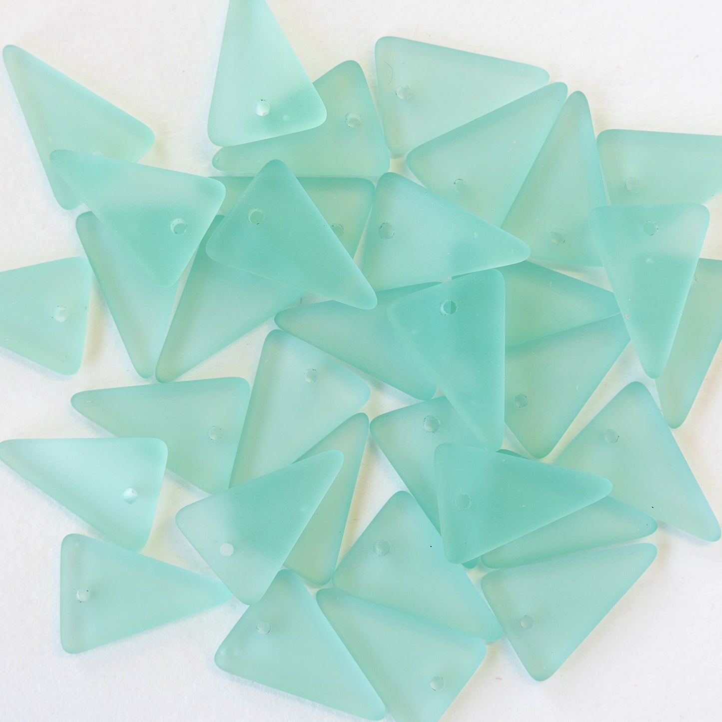 13x18mm Arrow Head Pendants - Seafoam - 10, 20 or 100