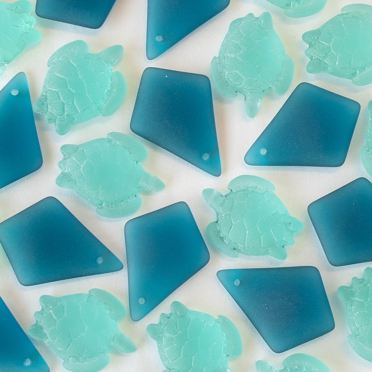 Frosted Glass Pendants