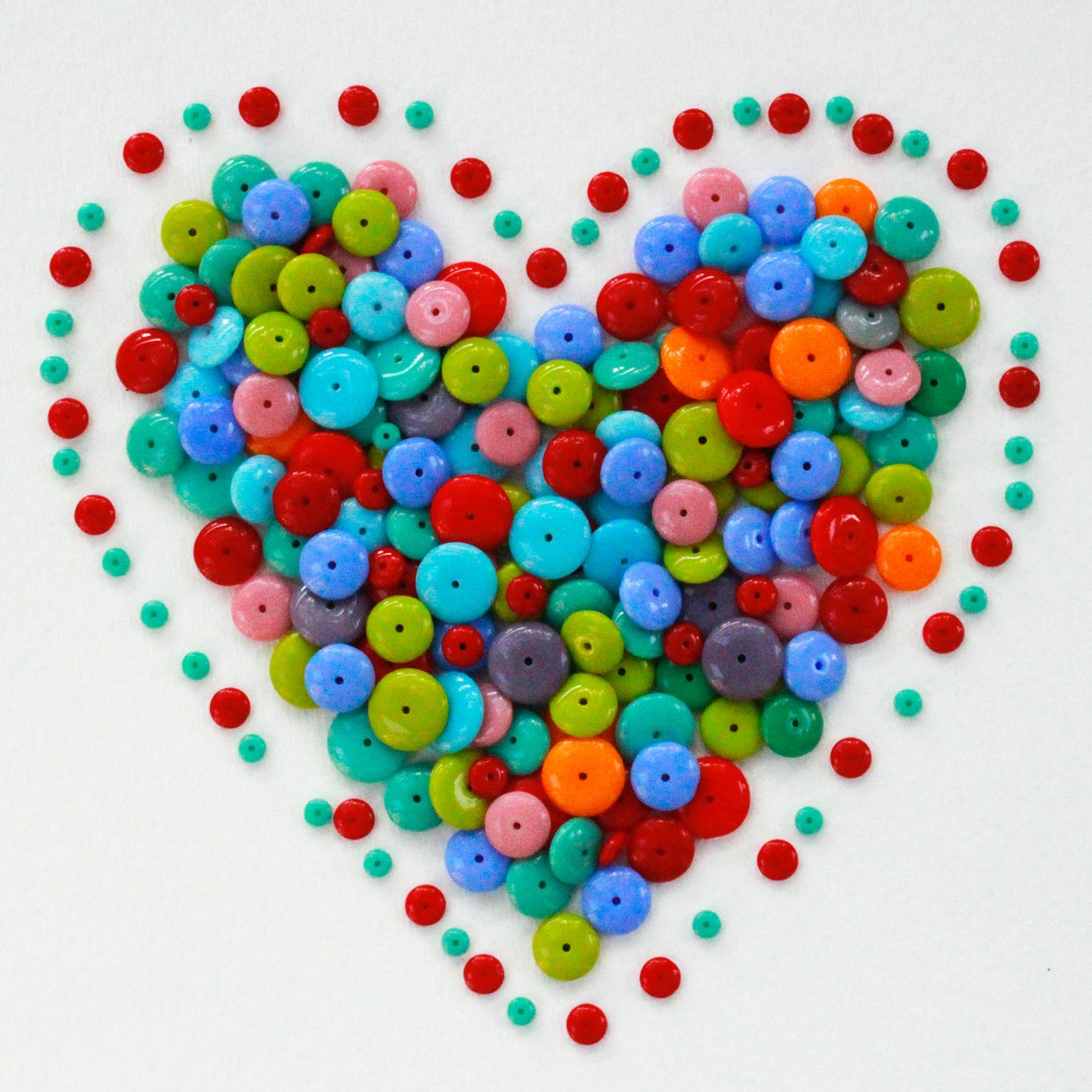 Smooth Rondelle Beads