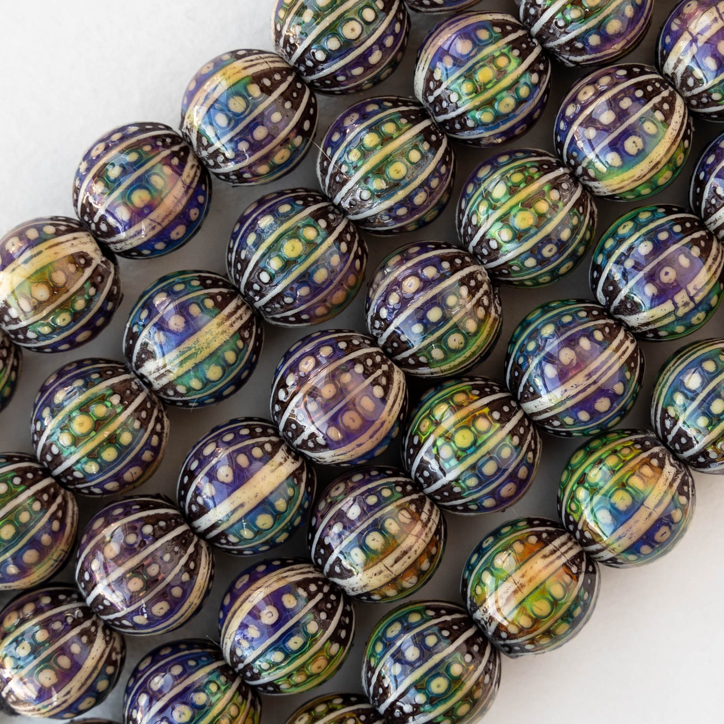 11mm Round Color Changing Mood Beads - 4 or 12 beads