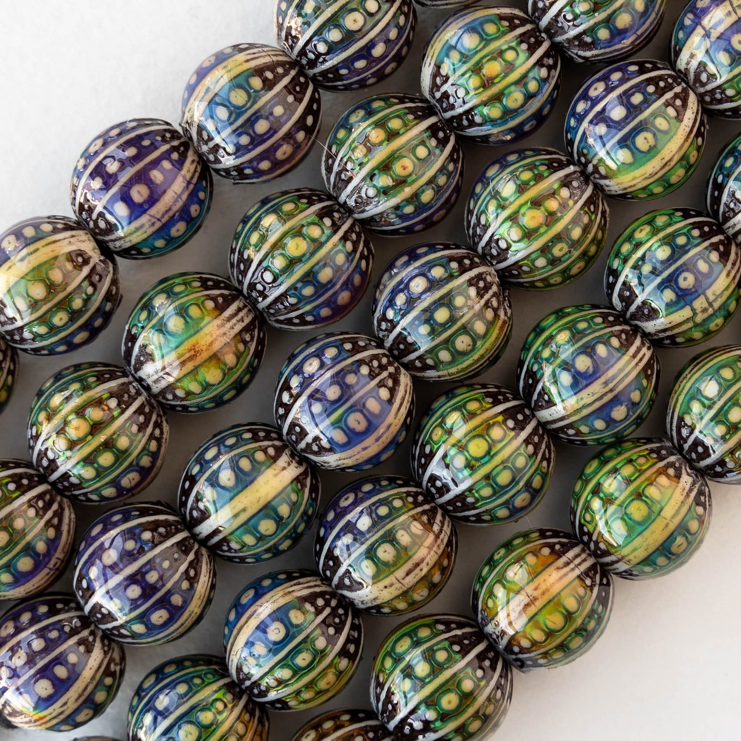 11mm Round Color Changing Mood Beads - 4 or 12 beads