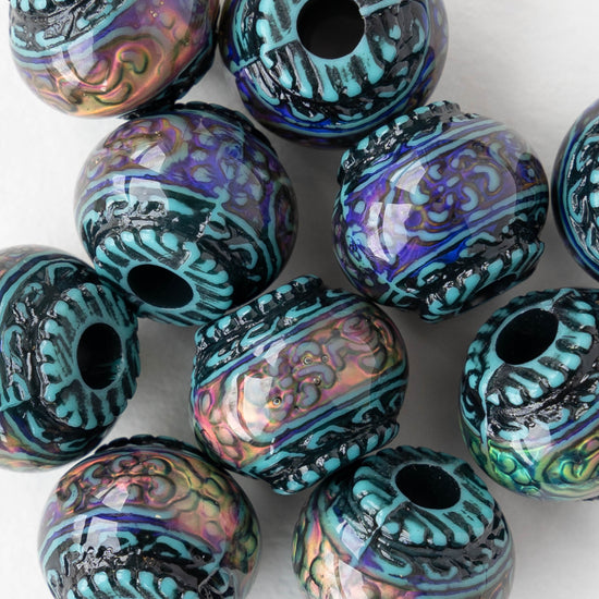 11x12.5mm Color Changing Mood Beads - 2 or 6 Beads