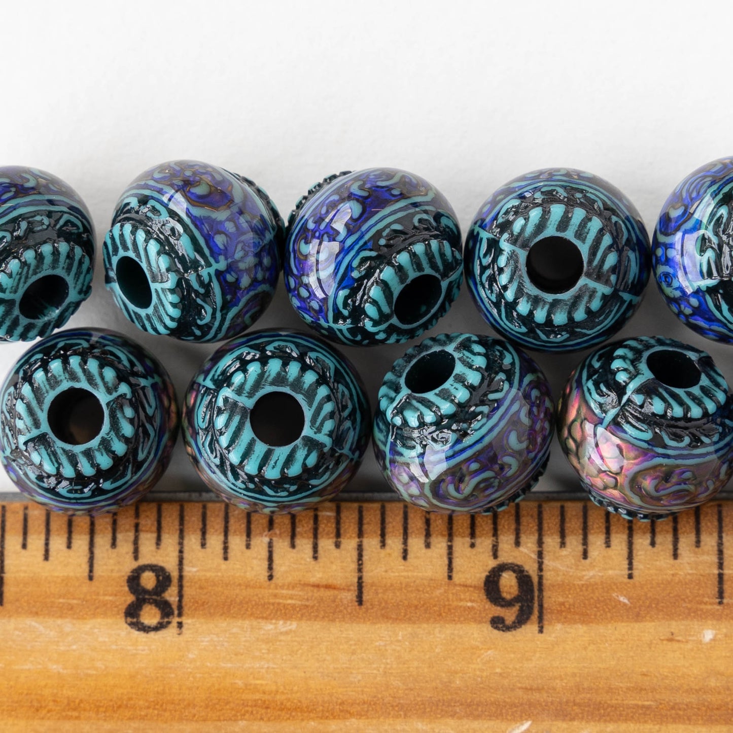 11x12.5mm Color Changing Mood Beads - 2 or 6 Beads