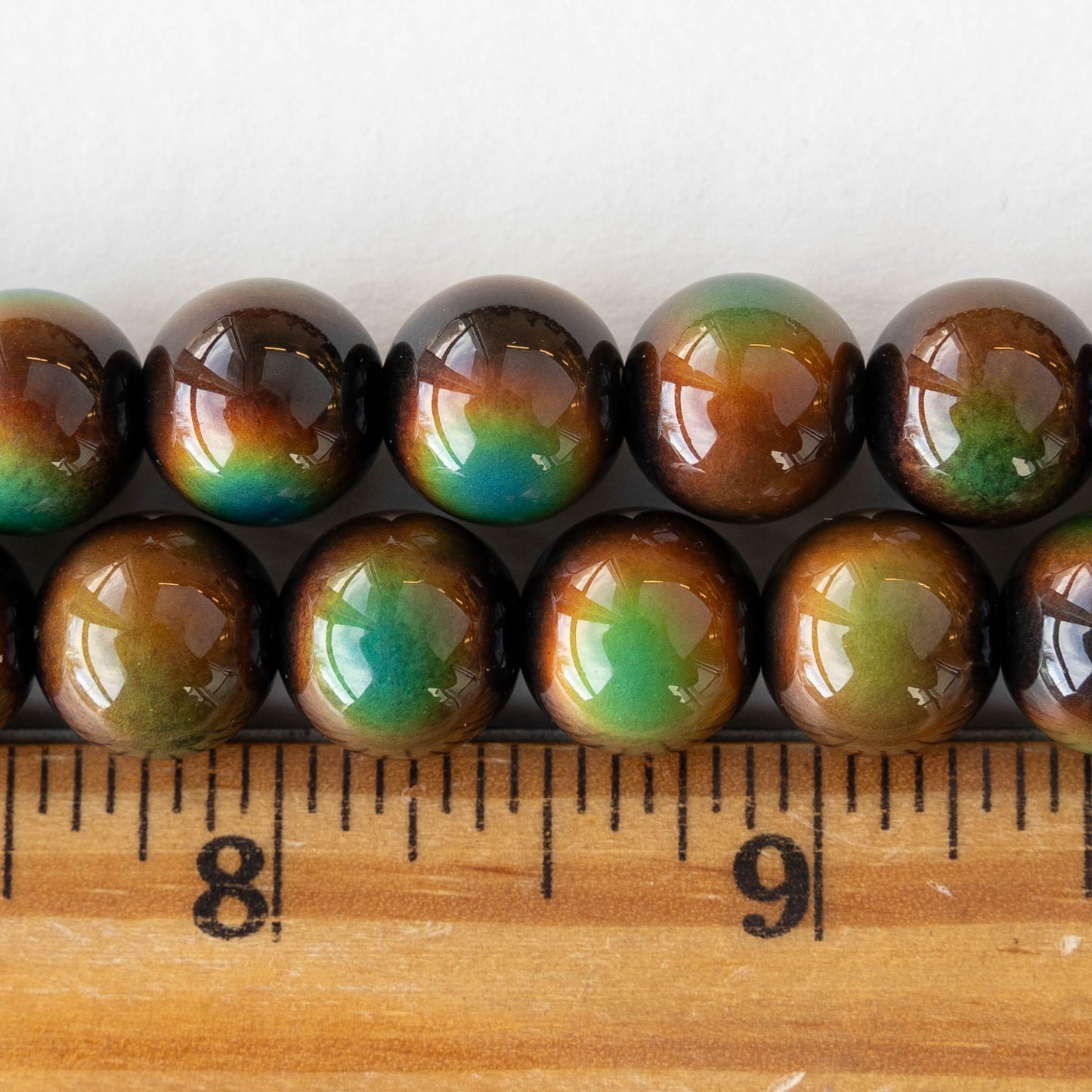 12mm Round Color Changing Mood Beads -6 or 18 Beads