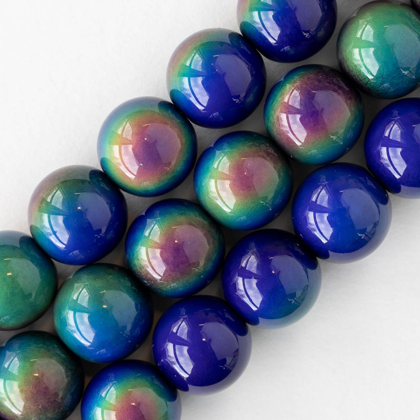 12mm Round Color Changing Mood Beads -6 or 18 Beads