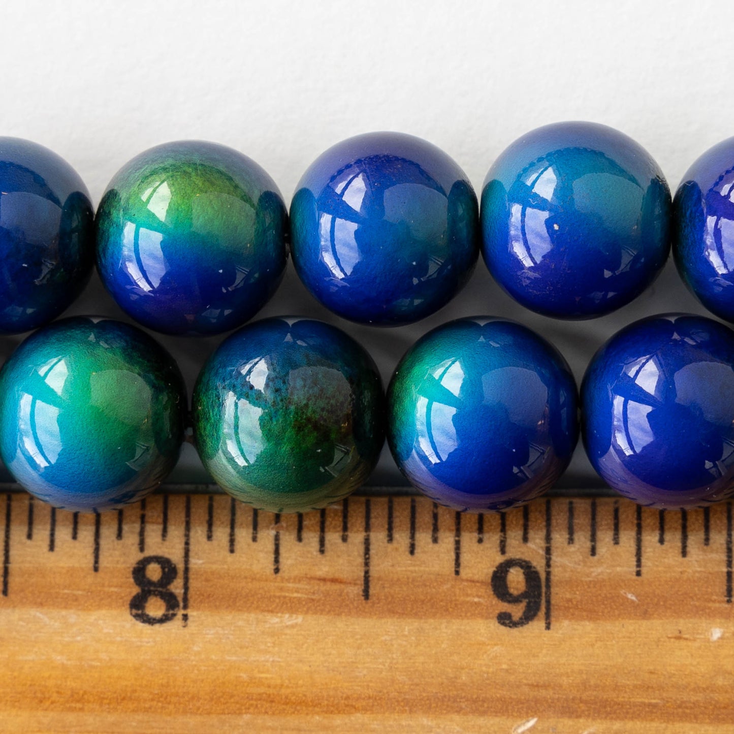 14mm Round Color Changing Mood Beads - 6 or 18 Beads