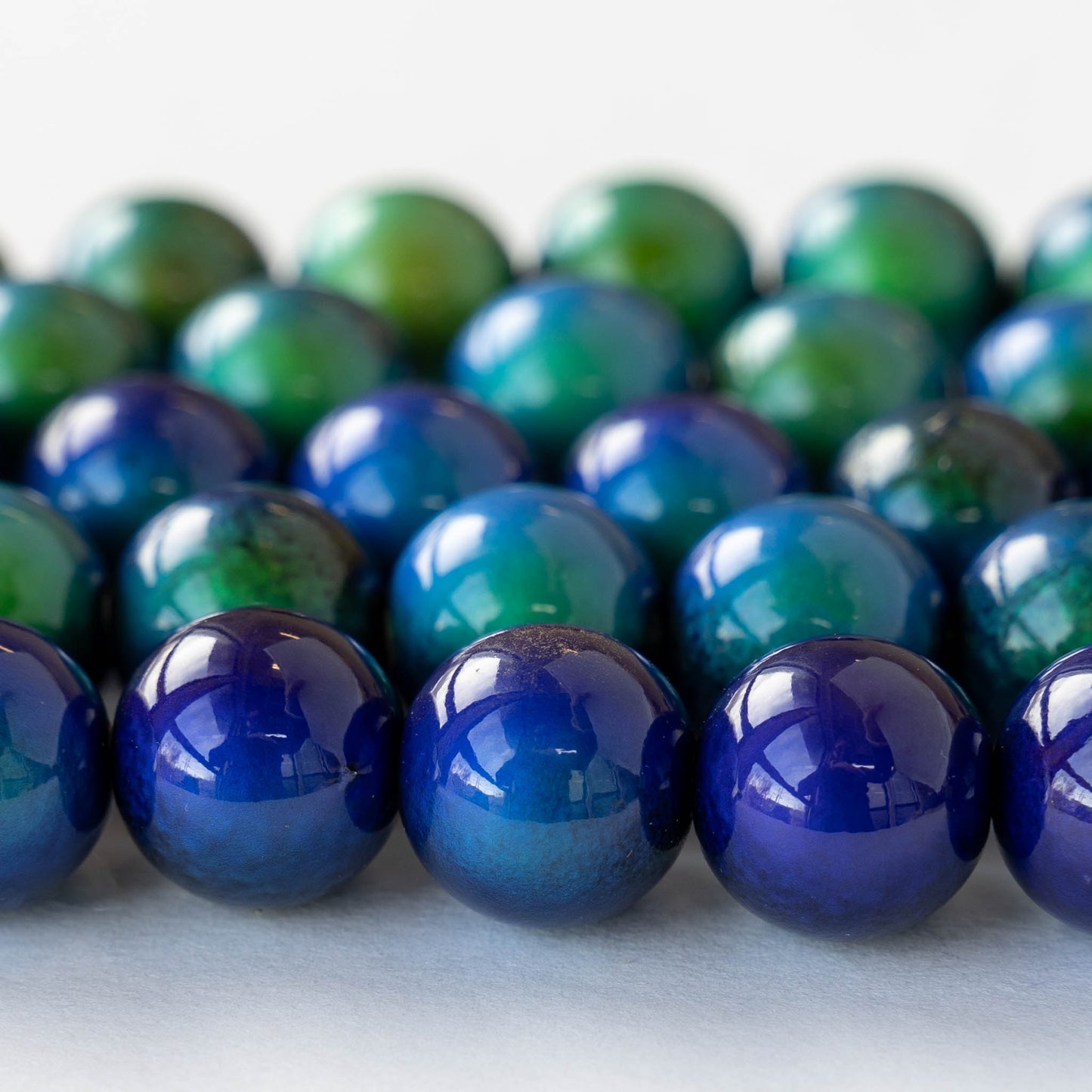 14mm Round Color Changing Mood Beads - 6 or 18 Beads