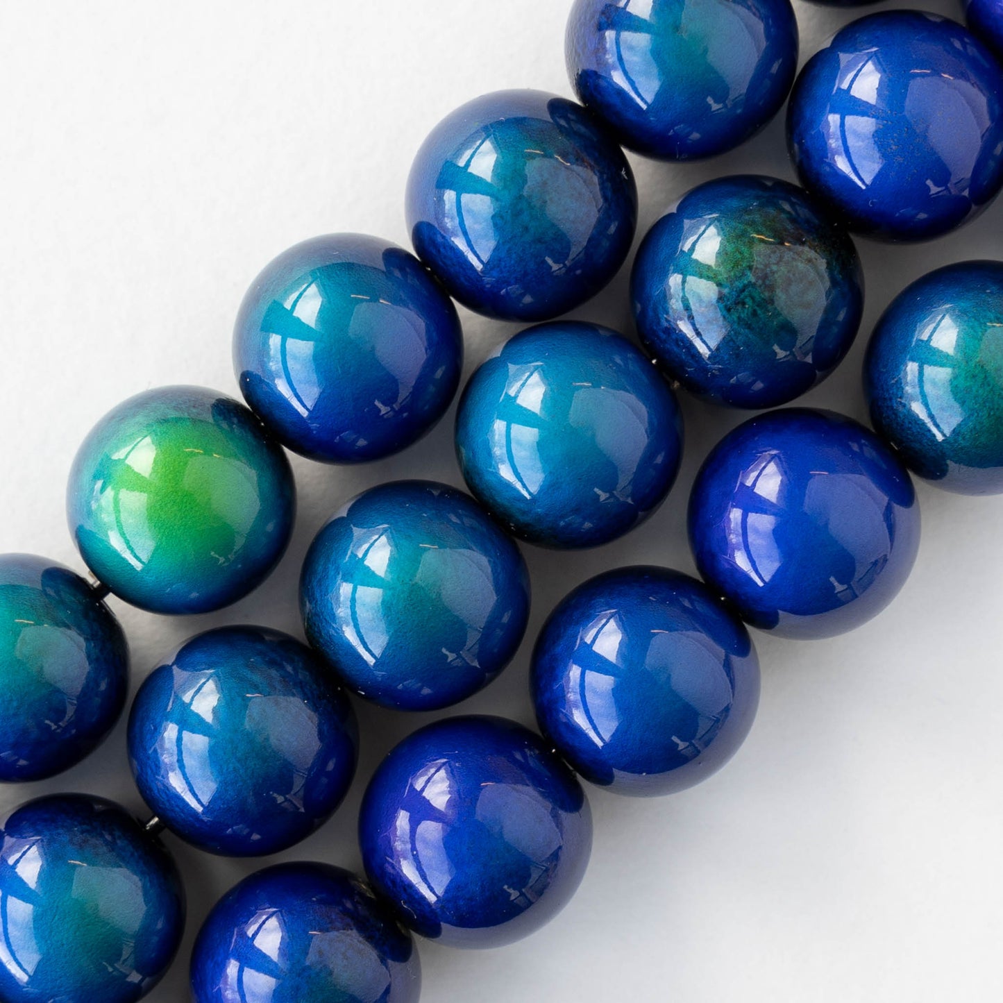 14mm Round Color Changing Mood Beads - 6 or 18 Beads