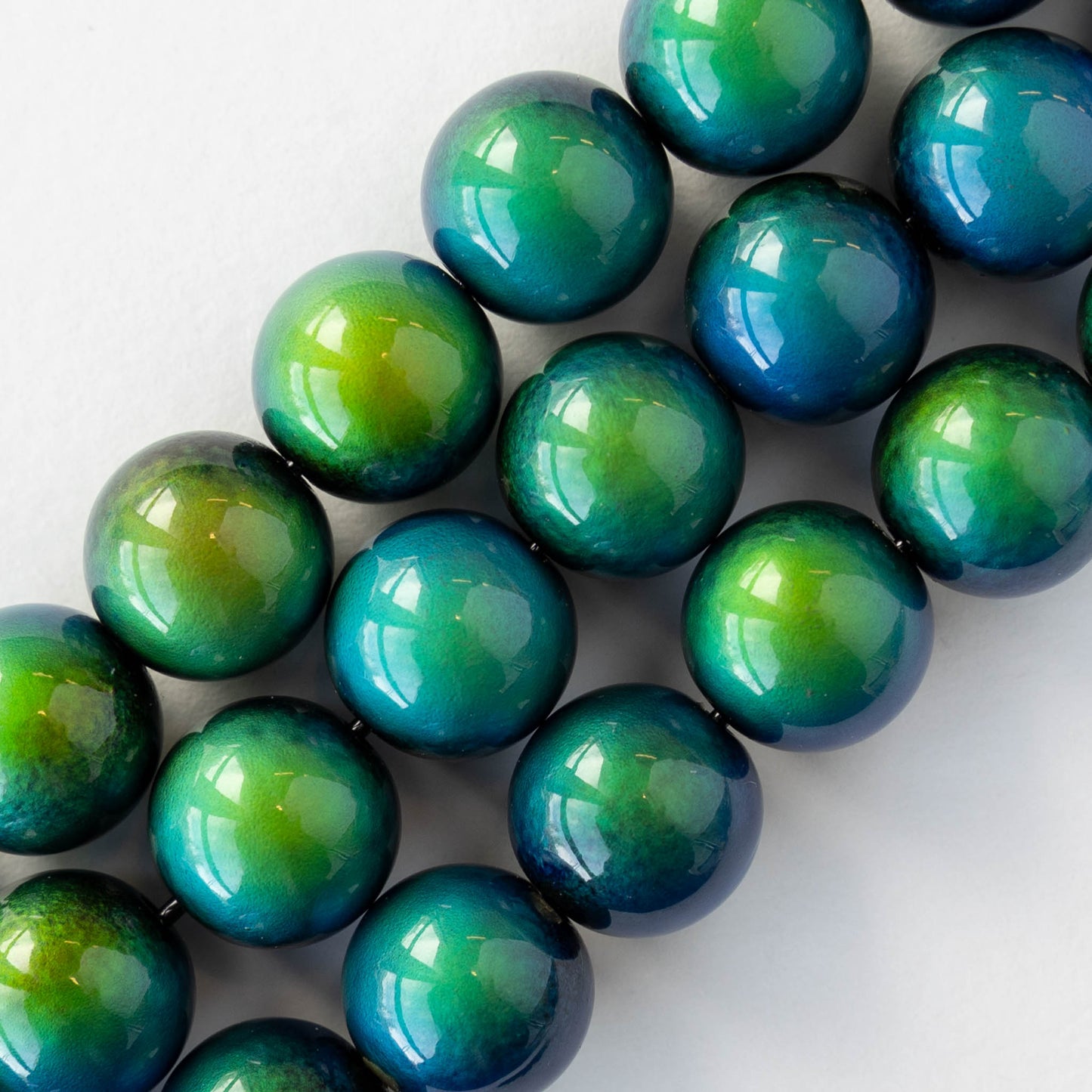 14mm Round Color Changing Mood Beads - 6 or 18 Beads