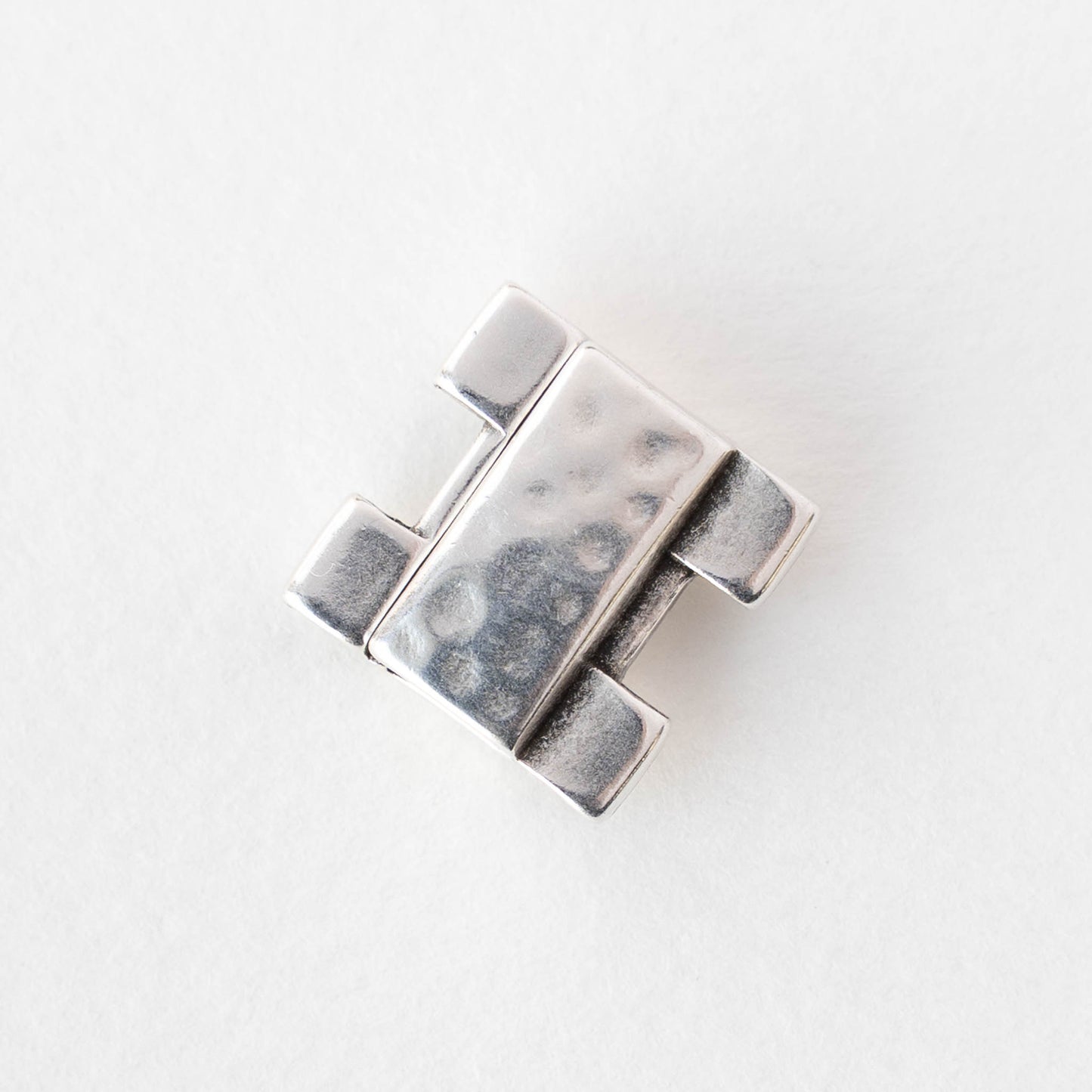 Despotiko II Tila Magnetic Clasp - Antique Silver - 1 piece