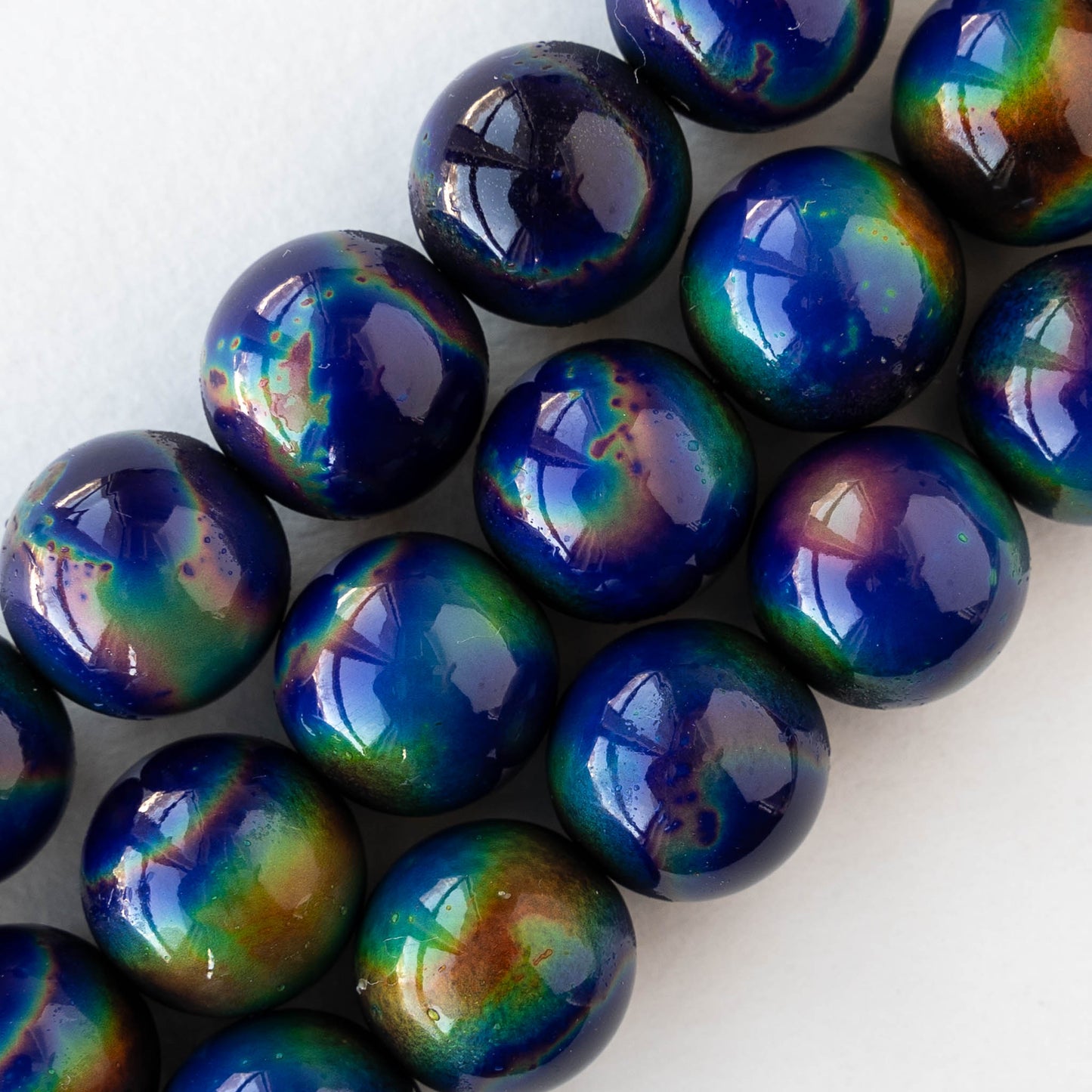 18mm Round Color Changing Mood Beads - 2 or 6 Beads