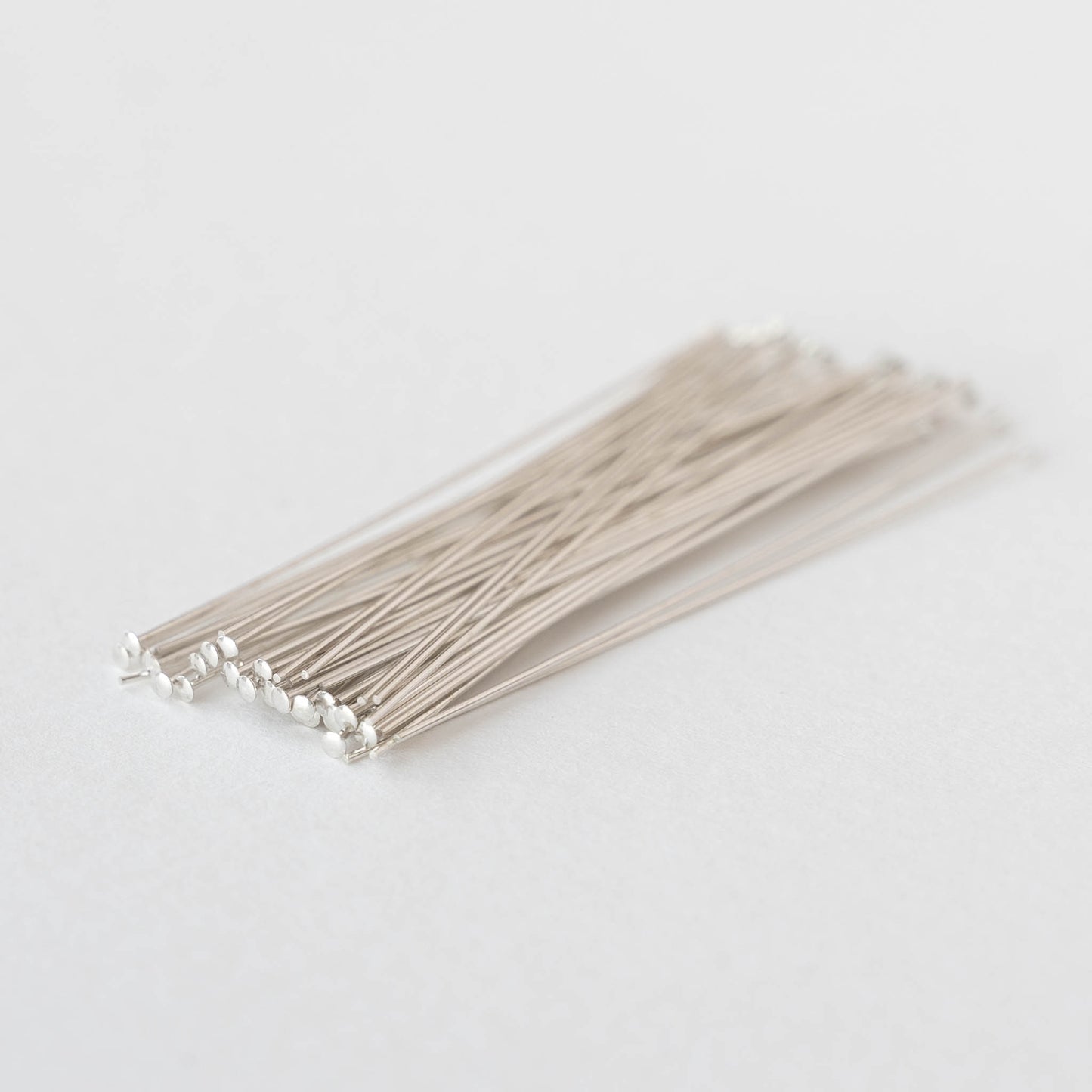 2 Inch Silver Filled Headpins - 10 pieces