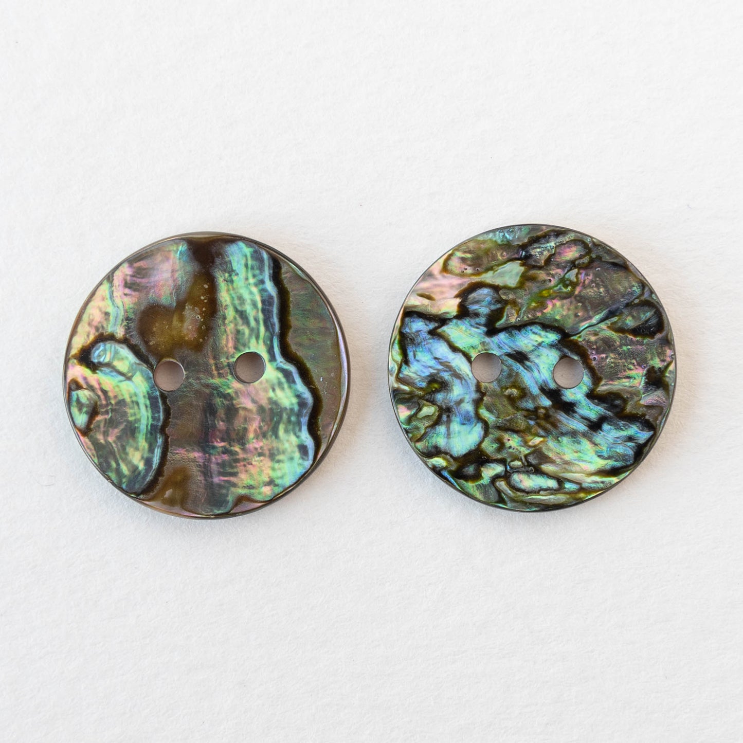 Abalone Button Beads - Choose Amount