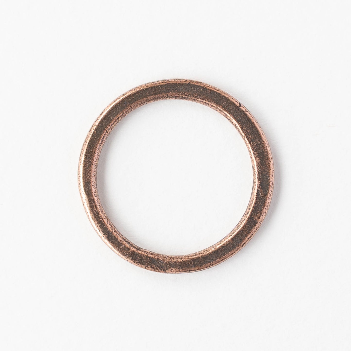 24mm Circle Hoop - Copper Plated - 1, 2 or 6 pieces