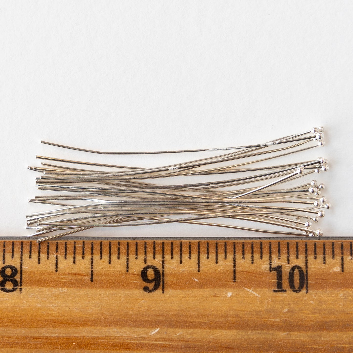 Headpins - 2 inch Silver - 24 Headpins