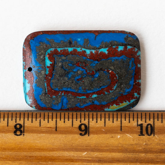 32x47mm Reconstructed Impression Jasper Pendants