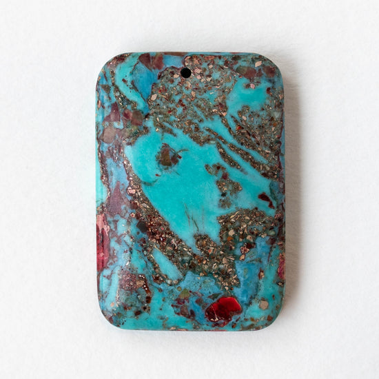 32x47mm Reconstructed Impression Jasper Pendants