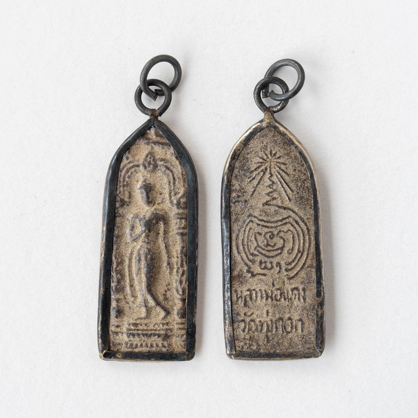 Peaceful Walking Buddha Amulet - 1 piece