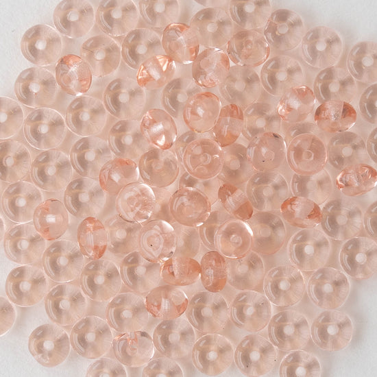 4mm Rondelle Beads - Rosaline - 100 Beads