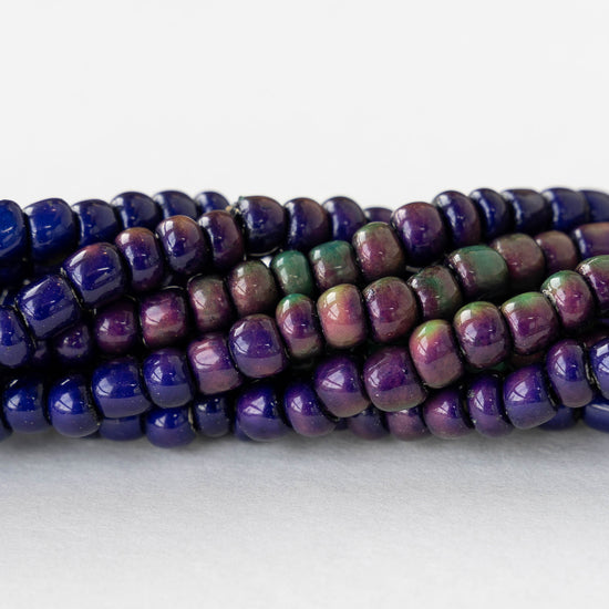 Size 6 Seed Beads - 4mm Color Changing Mood Beads - 6 inch strand