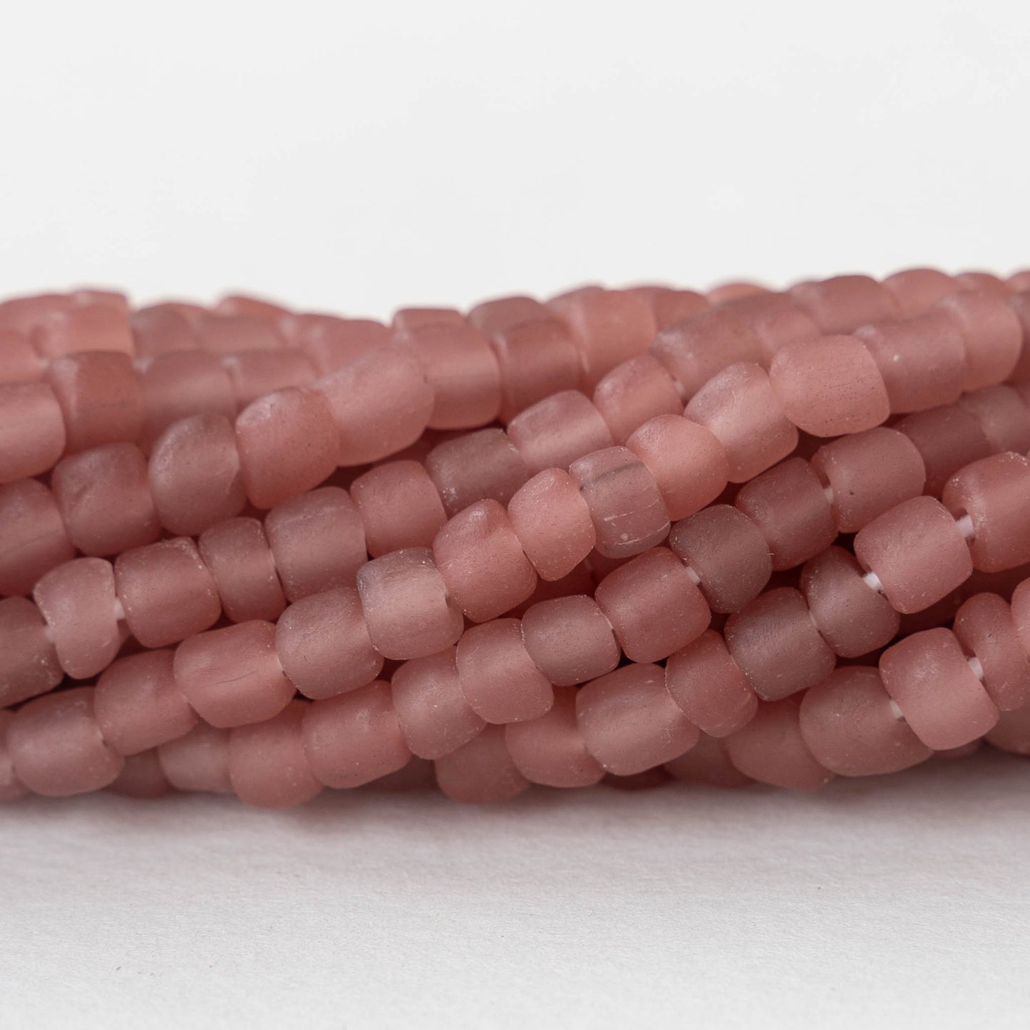 Java Trade Beads - Rose - 12 Inches