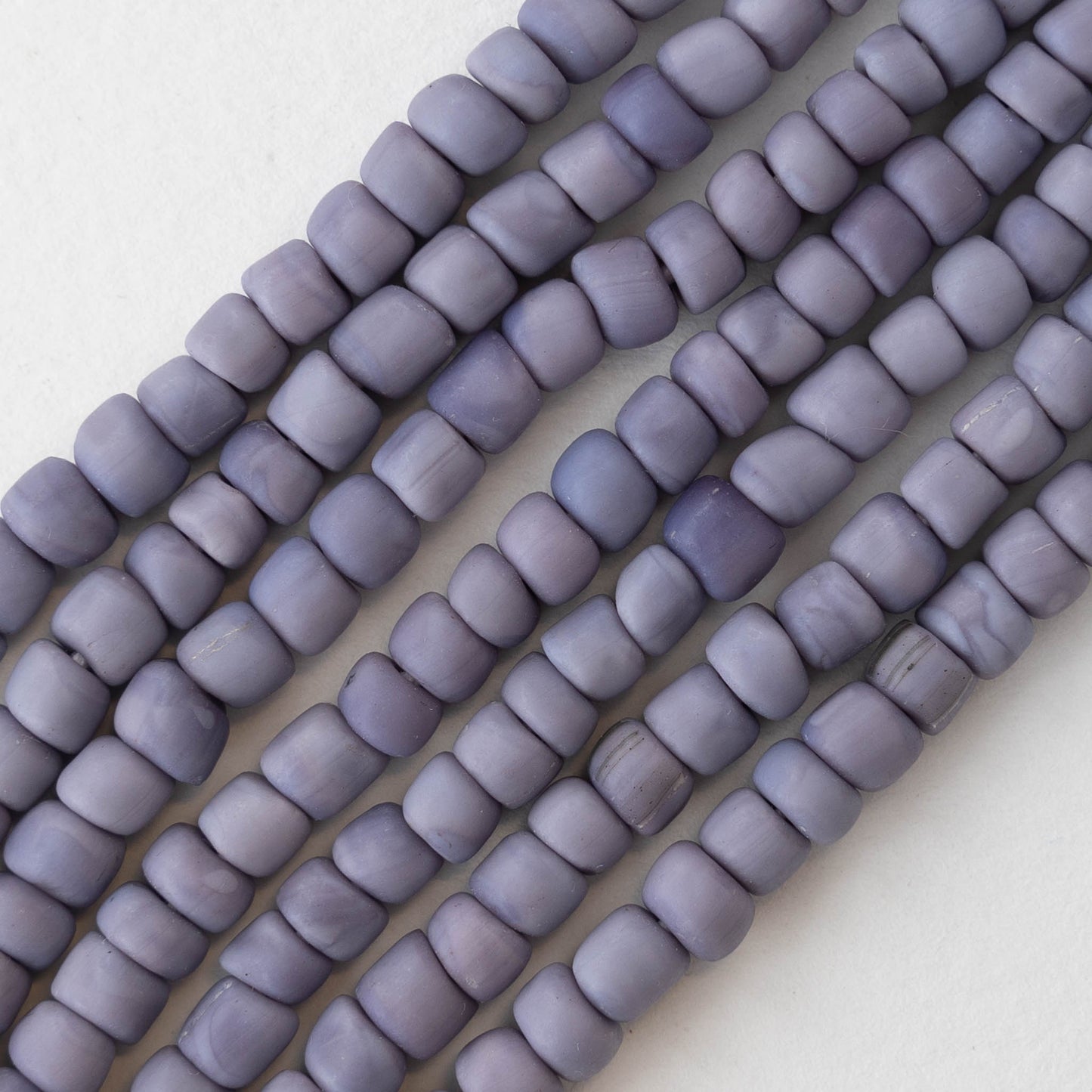 Java Trade Beads - Lavender - 12 Inches
