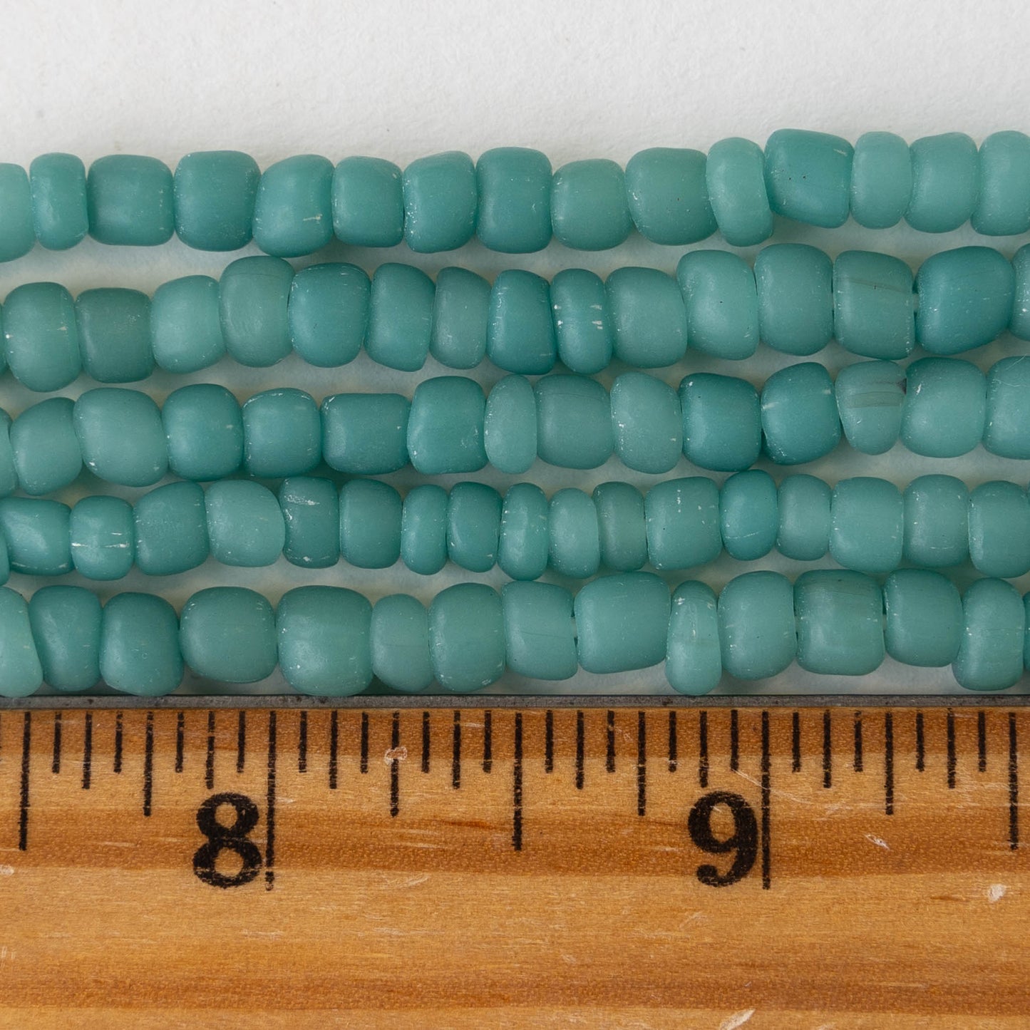Java Beads - Seafoam - 12 Inches