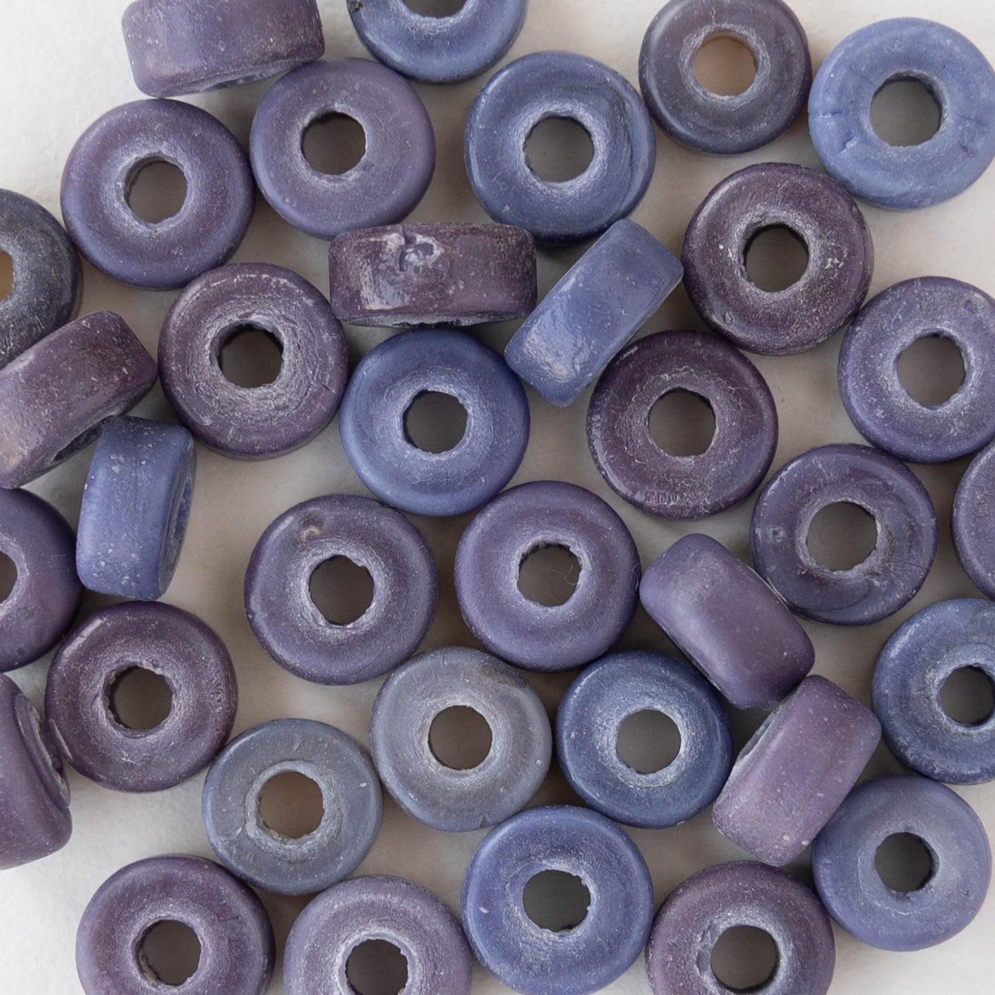 8mm Labang Beads - Purple - Whole or Half Strand