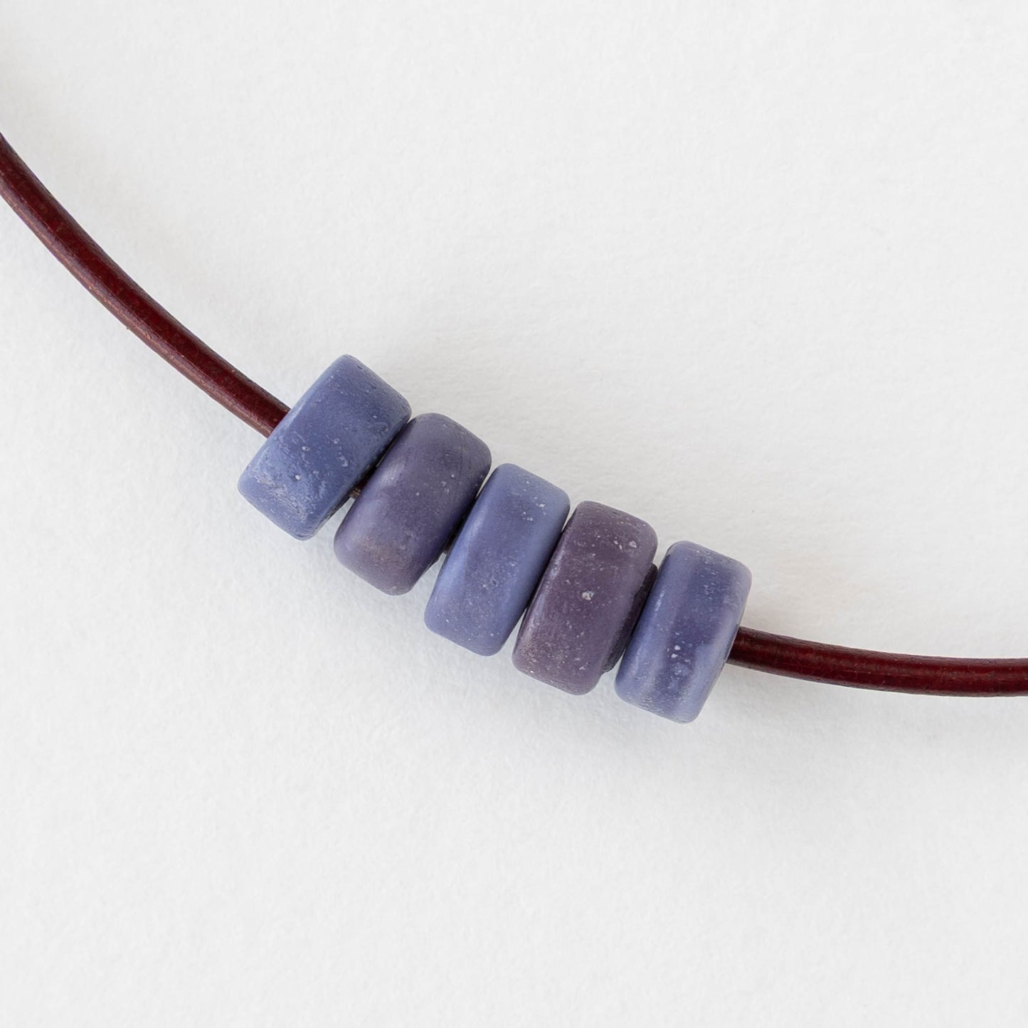 8mm Labang Beads - Purple - Whole or Half Strand