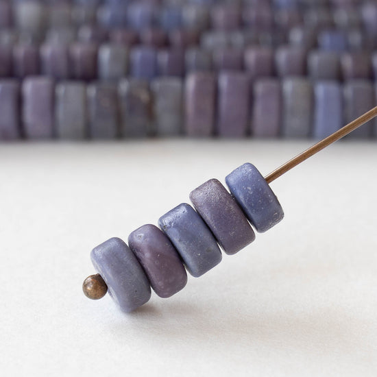 8mm Labang Beads - Purple - Whole or Half Strand