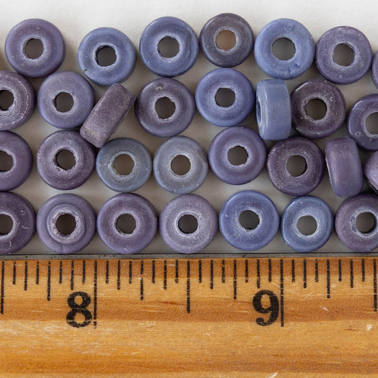 8mm Labang Beads - Purple - Whole or Half Strand