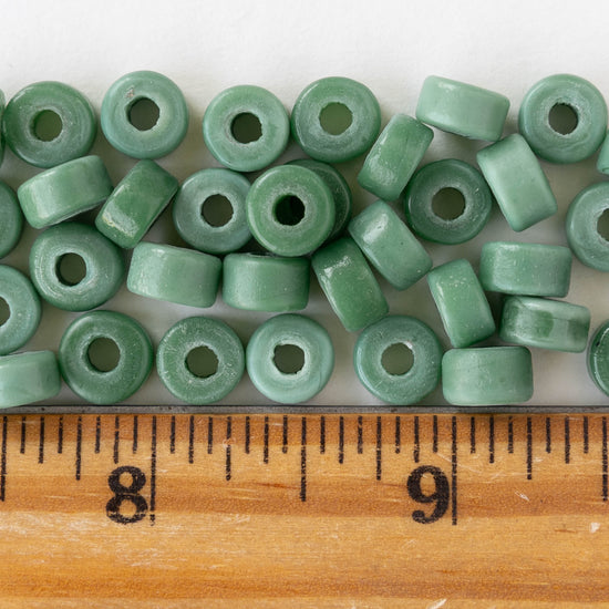 8mm Labang Beads - Sage Green - Whole or Half Strand