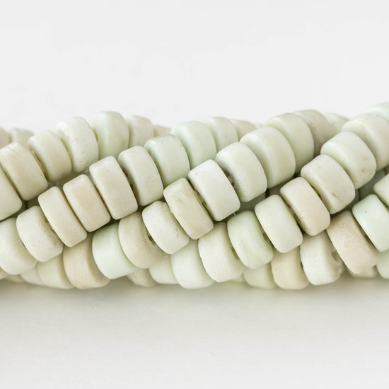 8mm Labang Beads - White - Whole or Half Strand