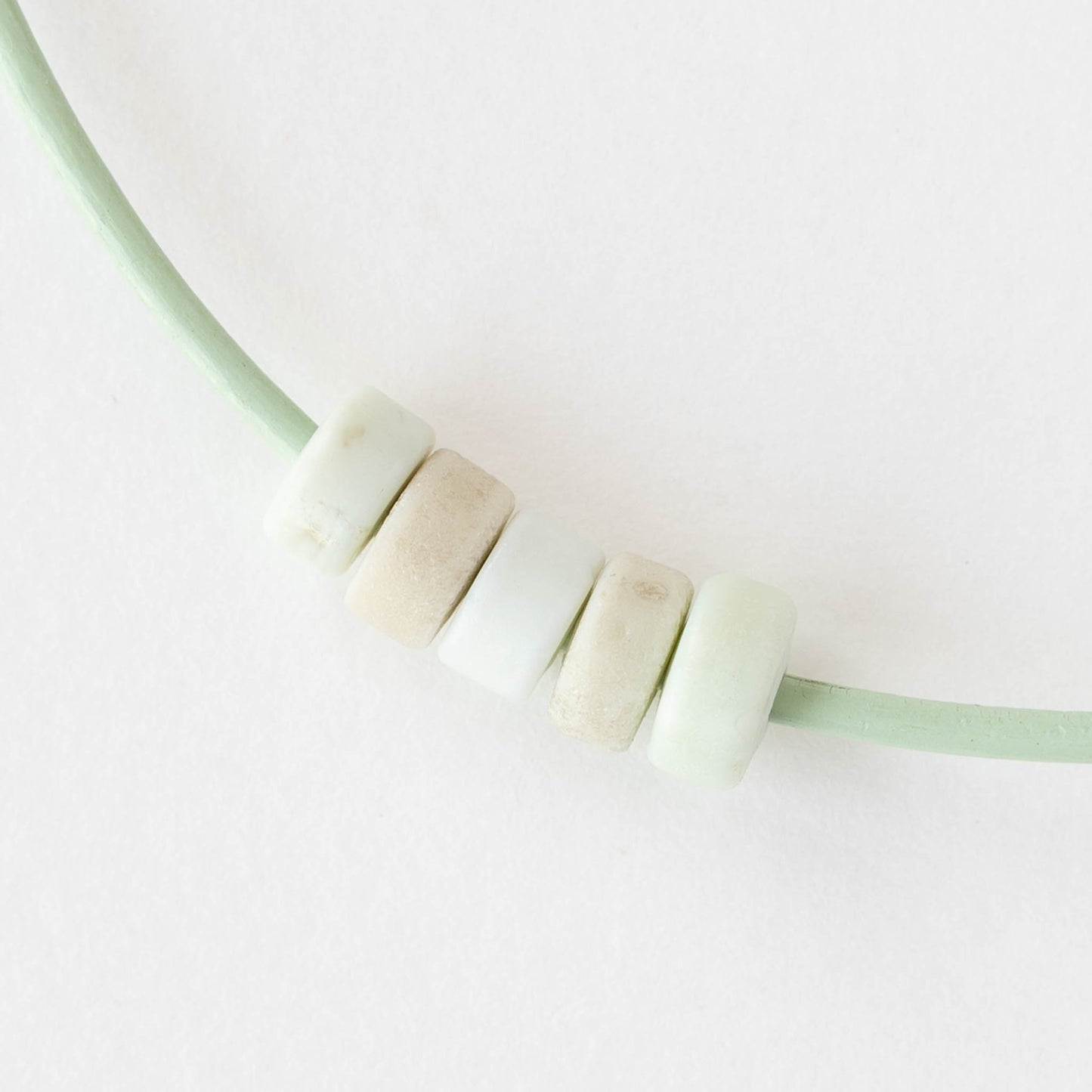 8mm Labang Beads - White - Whole or Half Strand