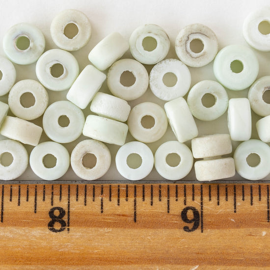 8mm Labang Beads - White - Whole or Half Strand