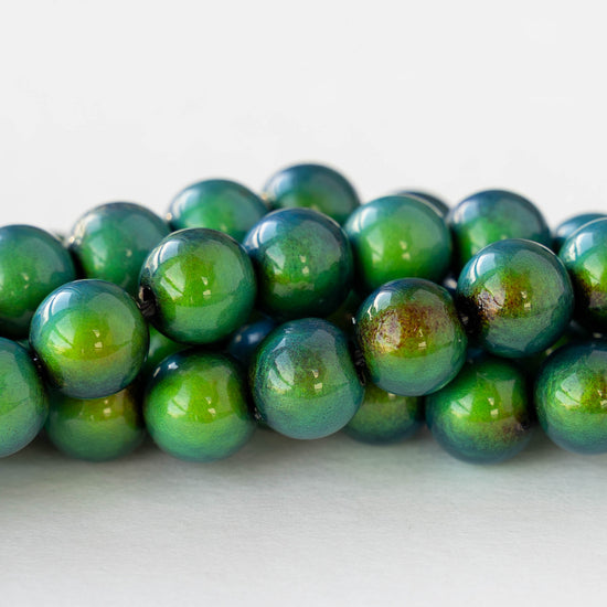 8mm Color Changing Round Mood Beads - 10 beads
