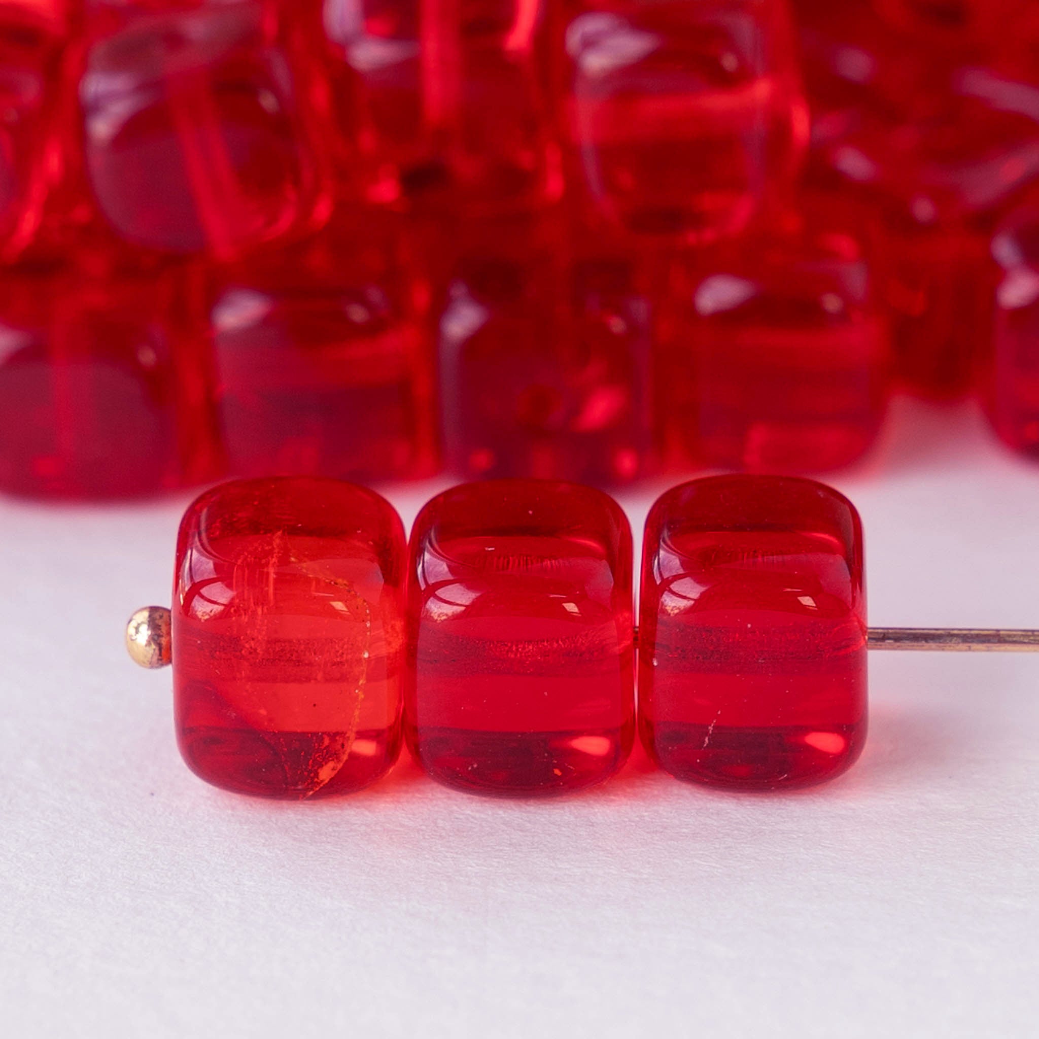 Cube Beads for Jewelry Making | Square Glass Beads – funkyprettybeads